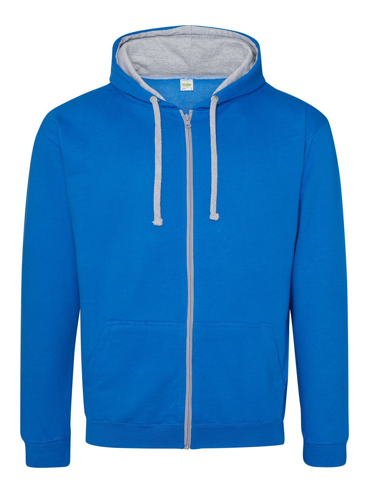 sapphire blue-heather grey